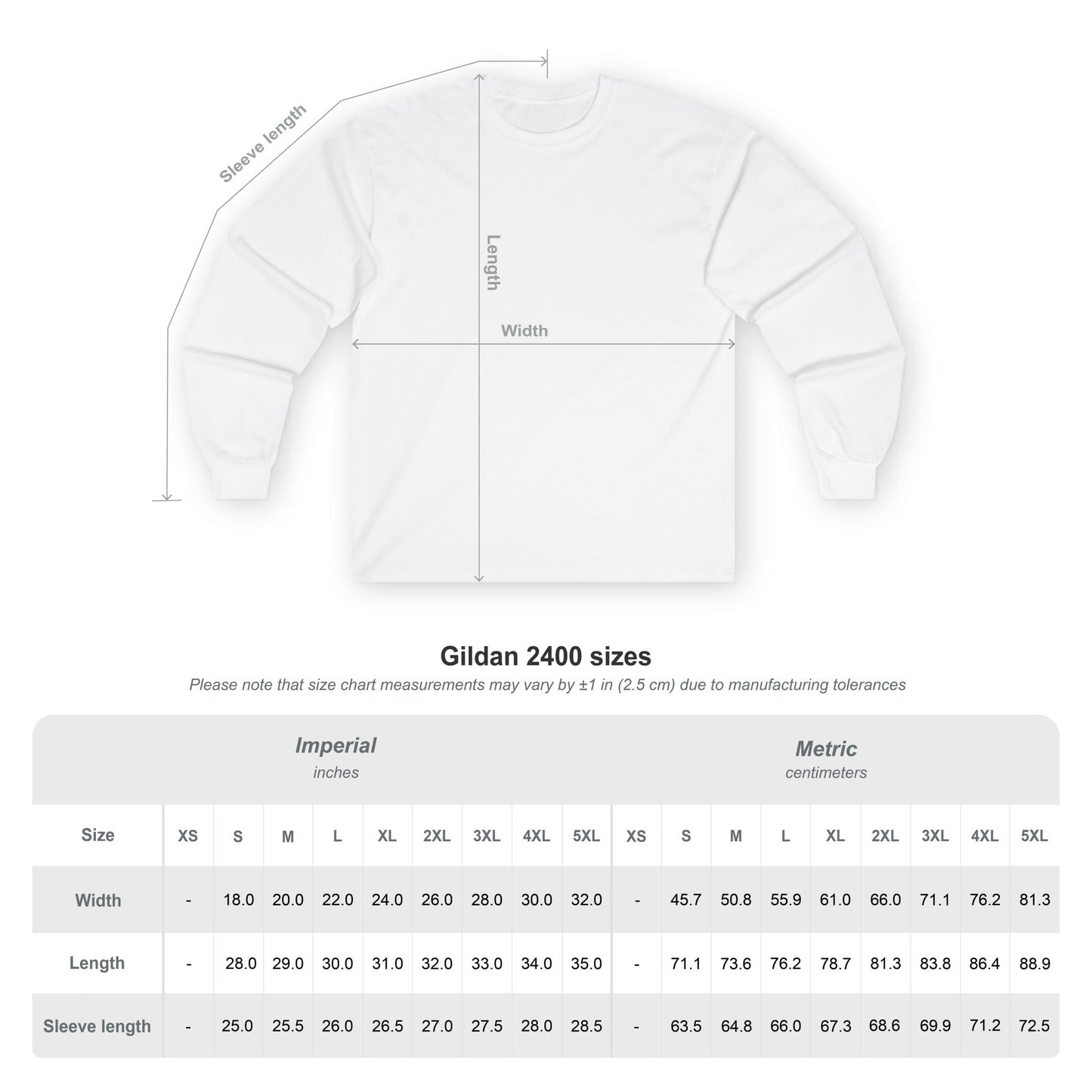 The Testimonial Tee (Long-Sleeve)